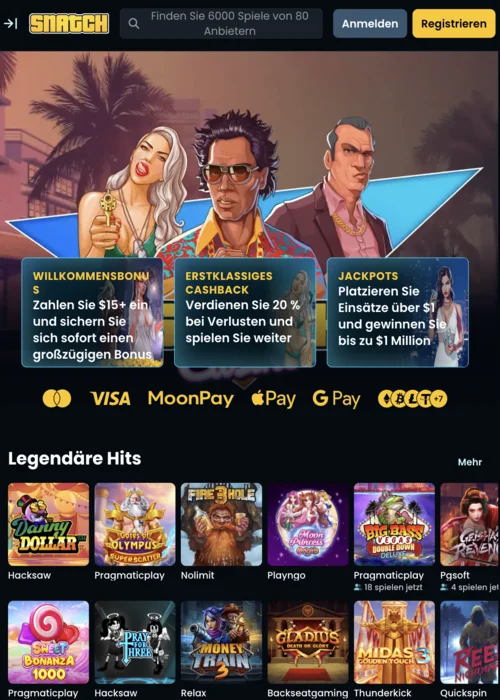 Struktur Snatch Casino